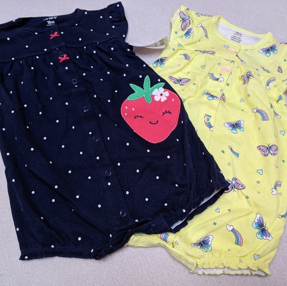 Carter's rompers - Picture 3 of 3